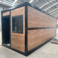 Meilleure vente : Maison conteneur préfabriquée de 40 pieds pour habitation et bureau, conception en acier, idéale pour atelier, hôtel, villa, salle de classe