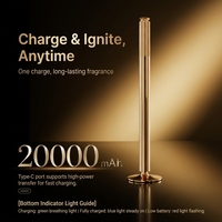 Diffuseur d'arômes de luxe sur pied en alliage d'aluminium doré, nébuliseur sans eau, contrôle intelligent par application mobile, grande capacité 100 ml, pour hôtel
