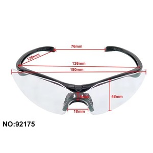 Gafas de Seguridad Láser Resistentes a Impactos y Antivaho, Certificadas ANSI Z87.1, CE EN166, UV385, Hechas de Policarbonato, Fabricadas en Taiwán, OEM - Product Image 5