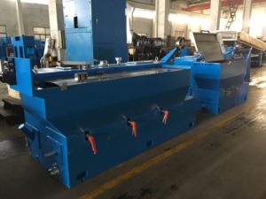 Máquina de trefilado de alambre intermedio de Aluminio revestido de cobre/CCA