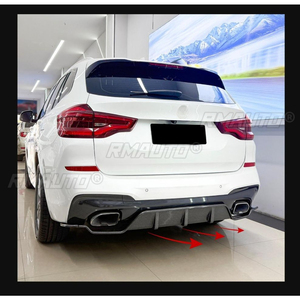 Diffuseur de pare-chocs arrière pour BMW X3 G01 2018-2021, pièce de modification, protection de pare-chocs, accessoires auto - Product Image 5