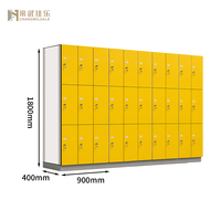 Casier de rangement compact en panneaux stratifiés HPL, imperméable, grande capacité, fabriqué en Chine par Huajiale, pour bureau.
