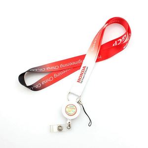 Custom Durable Retractable <b>Spring</b> Loaded United Airlines Lanyard - Product Image 3