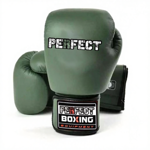 ถุงมือชกมวยแบบมืออาชีพ พิมพ์โลโก้ตามสั่ง วัสดุหนัง น้ำหนักเบา สวมใส่สบาย กันน้ำ ปรับขนาดข้อมือได้ - Product Image 1