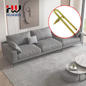 Patas de sofá en forma de arco, patas de Metal de hierro para muebles, patas de armario de pie, ligeras, de lujo, industria pesada, venta al por mayor - Product Image 6