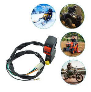 <span class=keywords><strong>Interrupteur</strong></span> marche/arrêt <span class=keywords><strong>électrique</strong></span> pour moto, 1 pièce, pour moto, <span class=keywords><strong>quad</strong></span>, VTT, compatible avec les guidons de 7/8 pouces, <span class=keywords><strong>interrupteur</strong></span> de klaxon et de phare - Product Image 2