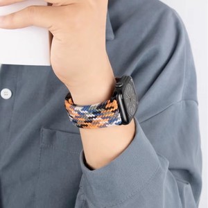 <span class=keywords><strong>Correa</strong></span> trenzada para <span class=keywords><strong>Apple</strong></span> <span class=keywords><strong>Watch</strong></span> Band 46mm 40mm 49mm Pulsera con hebilla para Huawei Samsung Xiaomi Banda de nailon magnética 18mm 20mm 22mm - Product Image 4