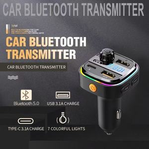 Cargador de Teléfono Móvil para Coche con Carga Rápida Dual USB de 5V 3A, Transmisor FM para Coche, Marca Neutral - Product Image 3