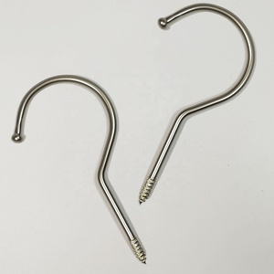 Ngọc Nickel Thân Thiện Với Môi Kim Loại Móc Cho Móc Treo Bằng Gỗ & Quần Áo Móc & Đường Ray Với Kích Thước Tùy Chỉnh - Product Image 5