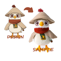 Jouets en peluche de personnages d'anime et animaux en peluche personnalisés pour souvenirs et cadeaux promotionnels