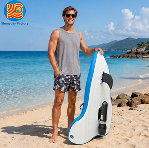 Jet ski gonflable pour enfants avec moteur électrique, plateforme gonflable personnalisée pour yacht, <span class=keywords><strong>bateau</strong></span>, piscine, planche de plongée gonflable en PVC - Product Image 3