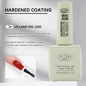 Système de gel UV pour ongles KUDAN 2026, vente chaude avec couche de finition durcie et couche de base à retirer par trempage pour l'art des ongles, en stock 2026 - Product Image 6