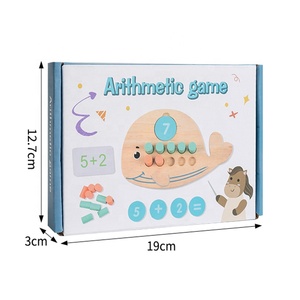 Juguete <span class=keywords><strong>de</strong></span> Matemáticas <span class=keywords><strong>de</strong></span> Madera Montessori para Niños Konig, <span class=keywords><strong>Ejercicios</strong></span> <span class=keywords><strong>de</strong></span> Suma y Resta, Educación Preescolar Temprana, Juguetes Educativos para Niños - Product Image 4