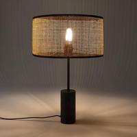 Lampe de table en bambou pour chambre à coucher, design moderne, décoration intérieure, hôtel, restaurant, vente en gros