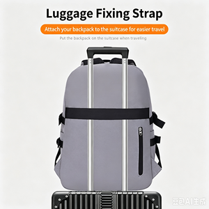 Waterproof School <b>Backpack</b> Large Capacity Student Bag Lightweight Softback Daypack for High School and College - Product Image 5