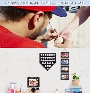 Kích thước lớn bóng chày hiển thị khung trường hợp bóng chày bóng hộp UV bảo vệ cho homerun và Collector chữ ký bóng - Product Image 5