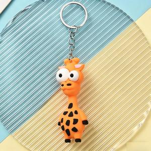Wholesale Eco-Friendly Soft PVC Rubber Keychain <b>Custom</b> Logo 2D 3D UV Printing Durable Personal Design Promotion Gift <b>Key</b> Holder - Product Image 2