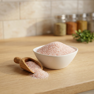 Sal Fina Rosa del Himalaya OEM, Sal Comestible Natural de Grano Grueso (2-5 mm), con Logotipo Personalizado, en Bolsa o Botella a Granel, Premium - Product Image 1