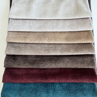 Hometextile reliant le tissu d'ouatine collé de velours de Hollande brûlé imprimé de luxe pour la bâche de canapé