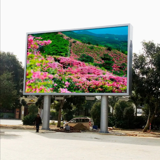 Outdoor LED Fixed Display Screen P2.5 P2 P3 P4 P6 P8 P10 Waterproof Advertising Giant LED Screen Billboard