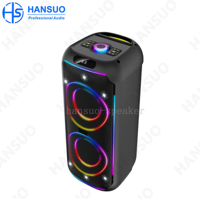 Fabricant HANSUO Marque HS-TD0884-<span class=keywords><strong>B</strong></span> en stock Double caisson de basses de 8 pouces Tweeter simple via WIFI TF FM <span class=keywords><strong>USB</strong></span> DC - Product Image 1