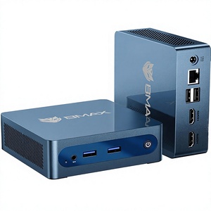Mini PC Bmax B1 Plus <span class=keywords><strong>Intel</strong></span> Celeron J3355 6GB RAM 128GB EMMC + M.2 SSD (512GB/2TB) 4K Pantalla Dual 2.4G/5G WiFi BT5.0 OS 11 - Product Image 1