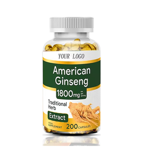 Nhãn Hiệu Riêng Thực Phẩm Bổ Sung Mỹ <span class=keywords><strong>Panax</strong></span> Nhân Sâm Softgel Viên Nang Số Lượng Lớn Hàn Quốc Nhân Sâm Softgel - Product Image 2