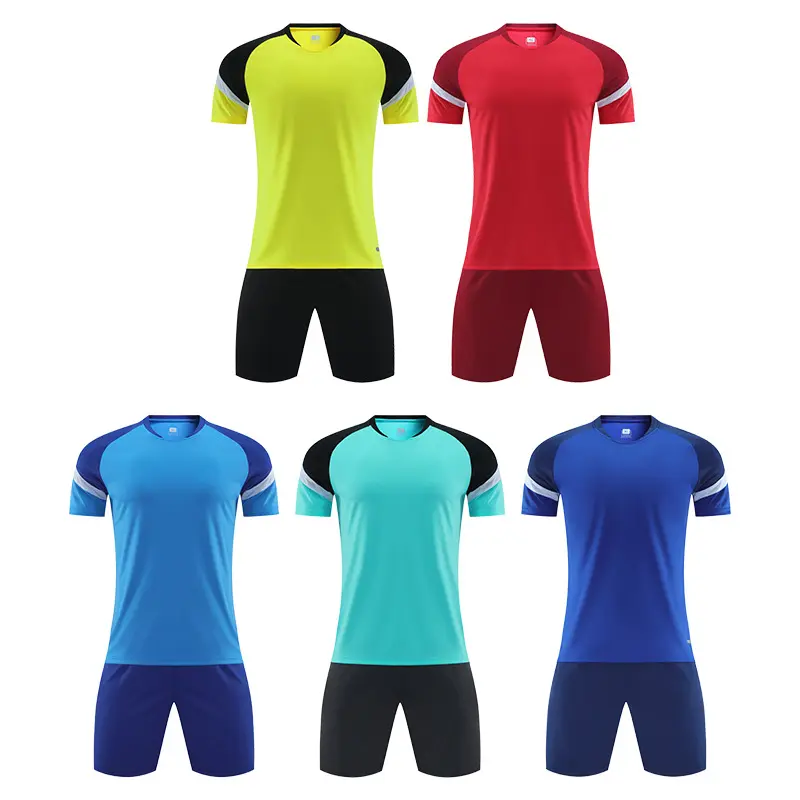 Abbigliamento sportivo calcio e calcio personalizzato uniforme da uomo sublimata tuta da calcio 100% poliestere