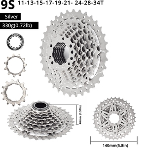 Piezas de Bicicleta SWTXO, Cassette para Bicicleta de Carretera de 9 Velocidades, <span class=keywords><strong>11</strong></span>-23T, 25T, 28T, 30T, 32T, 34T, 36T, para <span class=keywords><strong>SHIMANO</strong></span> - Product Image 6