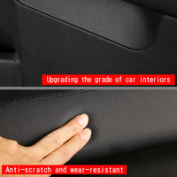 TELLIKA Protection anti-coup de pied en cuir pour accoudoir de porte avant, modification intérieure de luxe, accessoires pour Suzuki Jimny NOMADE JC74 2025