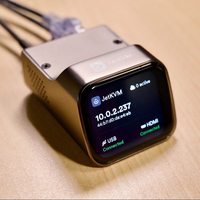 JetKVM IP-KVM, dispositif de contrôle de bureau à distance open-source, compatible Mac/Windows/Linux, sans résolution, sans moniteur