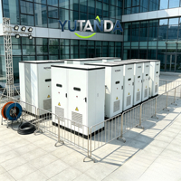Armoire de stockage d'énergie solaire YUTANDA 261 kWh avec refroidissement liquide, unité BESS pour projets de stockage d'énergie industriels et commerciaux