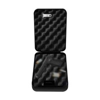 Mini coffre-fort pour arme de poing, serrure à combinaison à 3 chiffres, clé mécanique, acier, petit, portable, accès rapide, maison, voiture, vente en gros, directement de l'usine