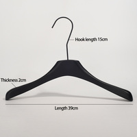 Cintres en bois à prix d'usine, personnalisables, design peu encombrant, pour magasin de vêtements et usage domestique
