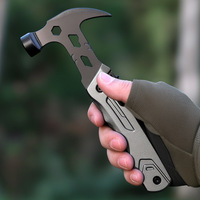 Équipement de survie ultime, 13 fonctions, marteau, couteau, outil polyvalent pour l'aventure, le camping et la randonnée