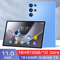 Tablet PC S23 Ultra de 11 Pulgadas, 16GB+512GB, 108MP, 8000mAh, 4G, Wi-Fi, Doble SIM, Android 15, Octa Core, OEM, Fuente de Fábrica B2B