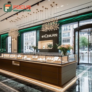 Vitrina Moderna para Exhibición de Joyería Comercial, con Marco Metálico, Mostrador de Exhibición para Tiendas - Product Image 2