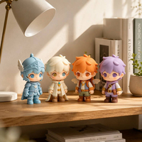 Figurines d'action en PVC fabriquées en usine OEM, jouets en plastique, designs personnalisés, figurines 3D personnalisées pour garçons, figurines d'art en PVC