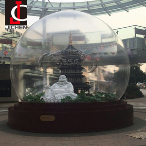 Globo Transparente Inflable JICHEN, Modelo Decorativo Redondo de Plástico, Decoración Navideña - Product Image 3