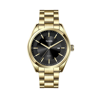 Montre à quartz pour homme en alliage haut de gamme avec logo personnalisé, étanche, lumineuse, mouvement chinois