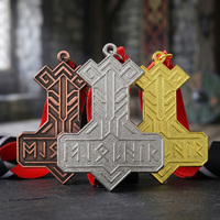 Fabricant de médailles en métal sur mesure, plaqué or, argent, cuivre, alliage de zinc, médailles bon marché, logo personnalisé, lettres personnalisées, médailles sportives