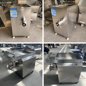 Grand hachoir mélangeur de viande industriel en acier inoxydable de type 82 en gros - Product Image 5