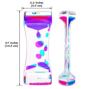 Nouveau liquide mouvement barboteur minuterie sensoriel calmant Fidget jouets <span class=keywords><strong>autisme</strong></span> communauté jouets pour enfants adolescent adultes - Product Image 4