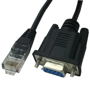 9-Pin DB9 RS232 Serienport zu Ethernet LAN RJ45 Konsole-Routerkabel