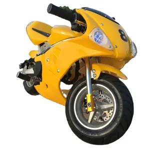 ซูเปอร์มินิ Moto กระเป๋าจักรยาน50cc ที่มีไฟ LED