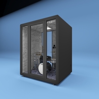 Hoge Kwaliteit Bouwmaterialen Telefooncel Geluiddichte Moderne Geluiddichte Muur Modulaire Kantoor Pods Bij Mij In De Buurt