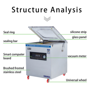 Huapai tự động chân không đóng gói Xúc Xích Thịt thương mại gạo chân không niêm phong máy nhà bao bì thực phẩm chân không Gói máy - Product Image 6