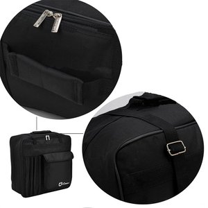 ชุดกลองอิเล็กทรอนิกส์แบบนุ่มกำหนดเองกระเป๋าเป้สะพายหลัง25MM padding 22 "ถุงฉิ่งพร้อมฉิ่งสำหรับเครื่องมือ guitarcase - Product Image 5