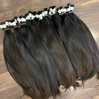 Livraison gratuite au Brésil – Cheveux blonds vietnamiens couleur 613 en vrac – Extensions de cheveux humains en lots