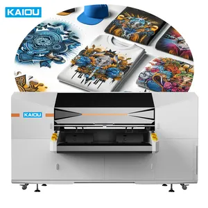 Kaiou NEW Double system Spray Pretreatment system and DTG Printing system Printing Cotton Materials DTG Printer machine